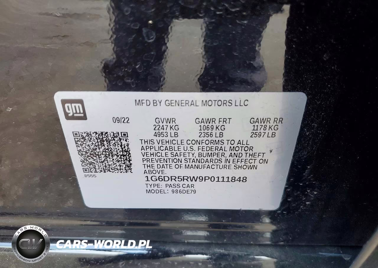 2023 Cadillac Ct5-V VIN:1G6DR5RW9P0111848 - 13