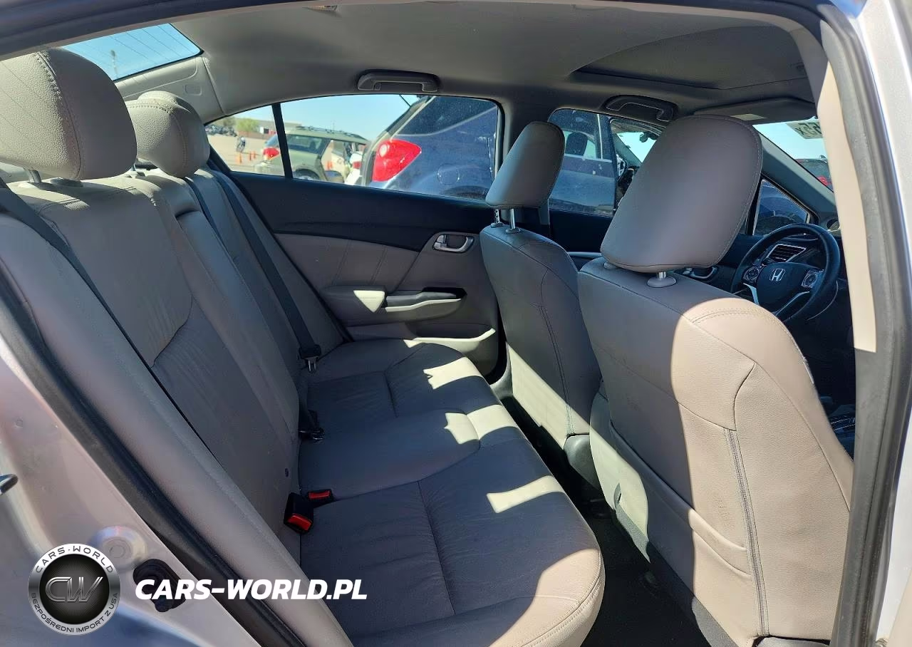 2015 Honda Civic Exl VIN:19XFB2F92FE058018 - 10