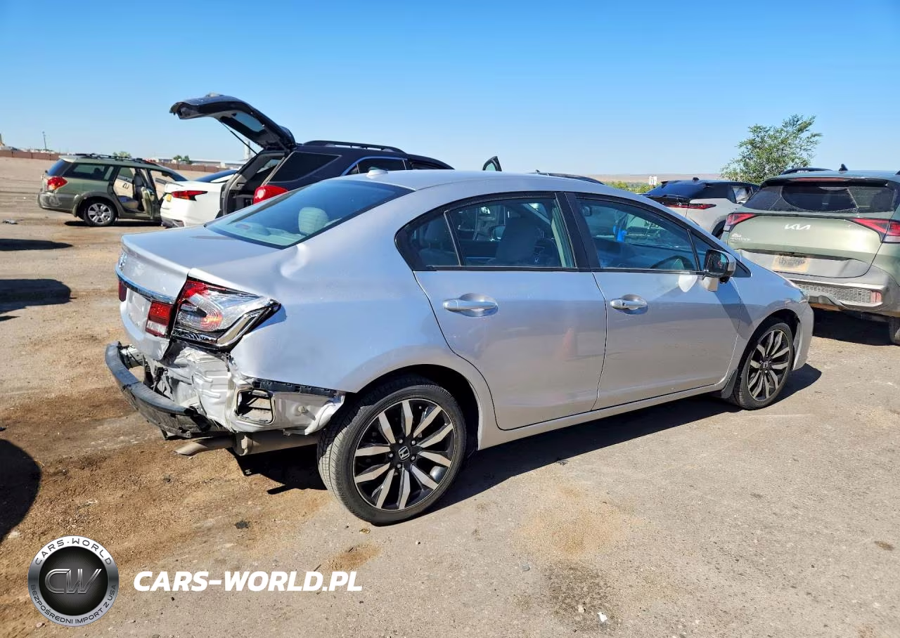 2015 Honda Civic Exl VIN:19XFB2F92FE058018 - 3
