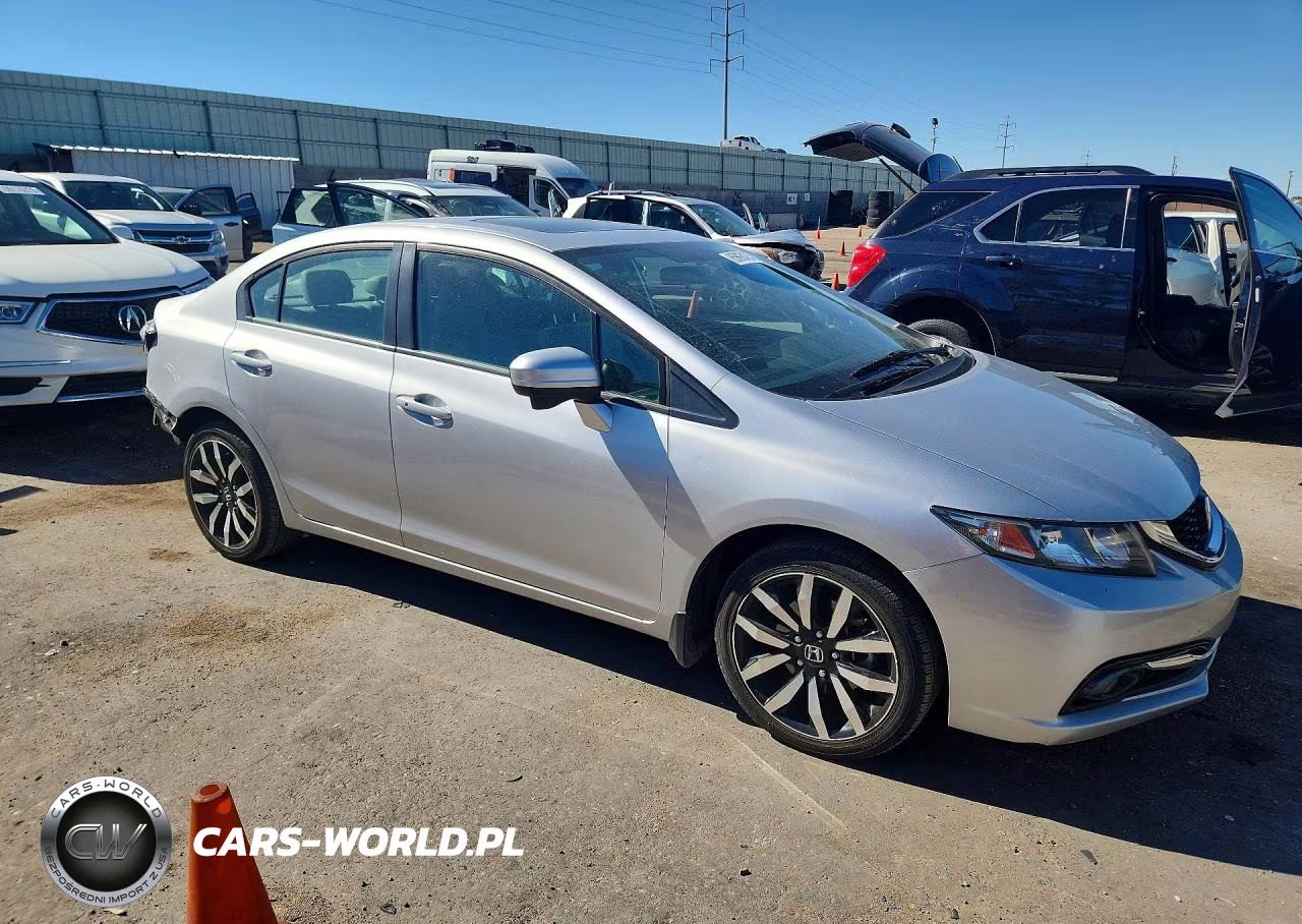 2015 Honda Civic Exl VIN:19XFB2F92FE058018 - 4