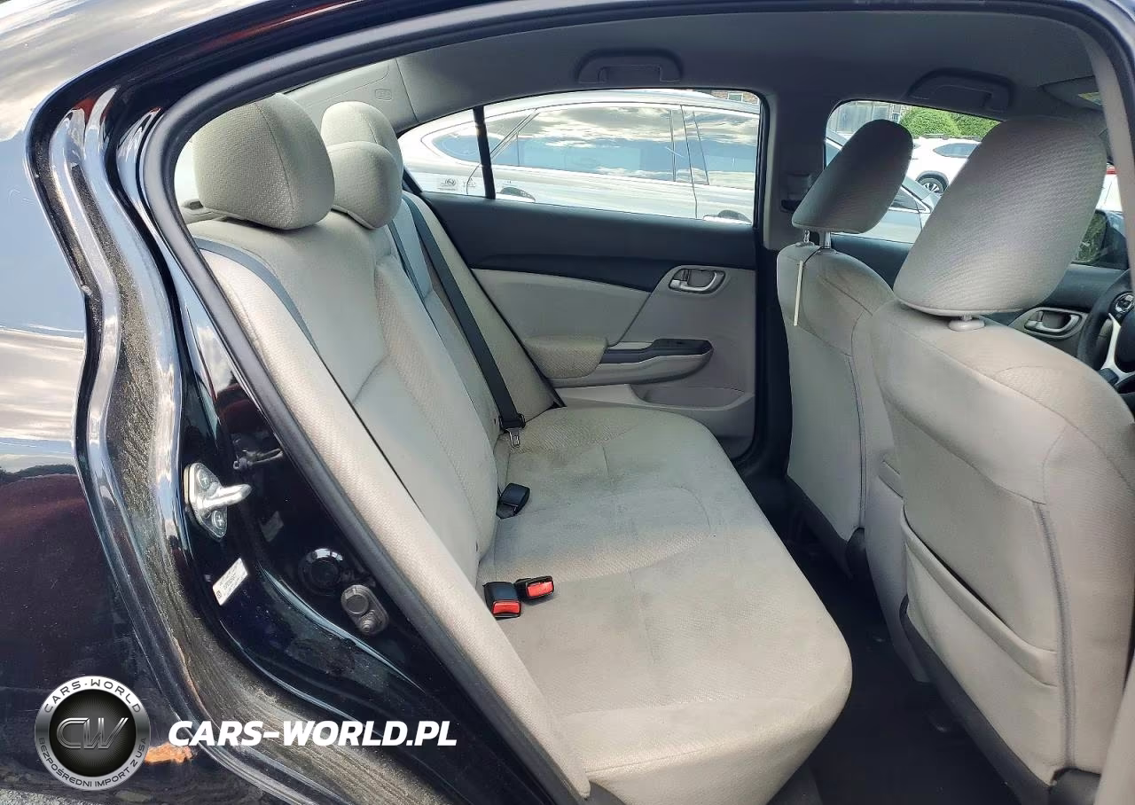 2013 Honda Civic Lx VIN:2HGFB2F56DH524727 - 10