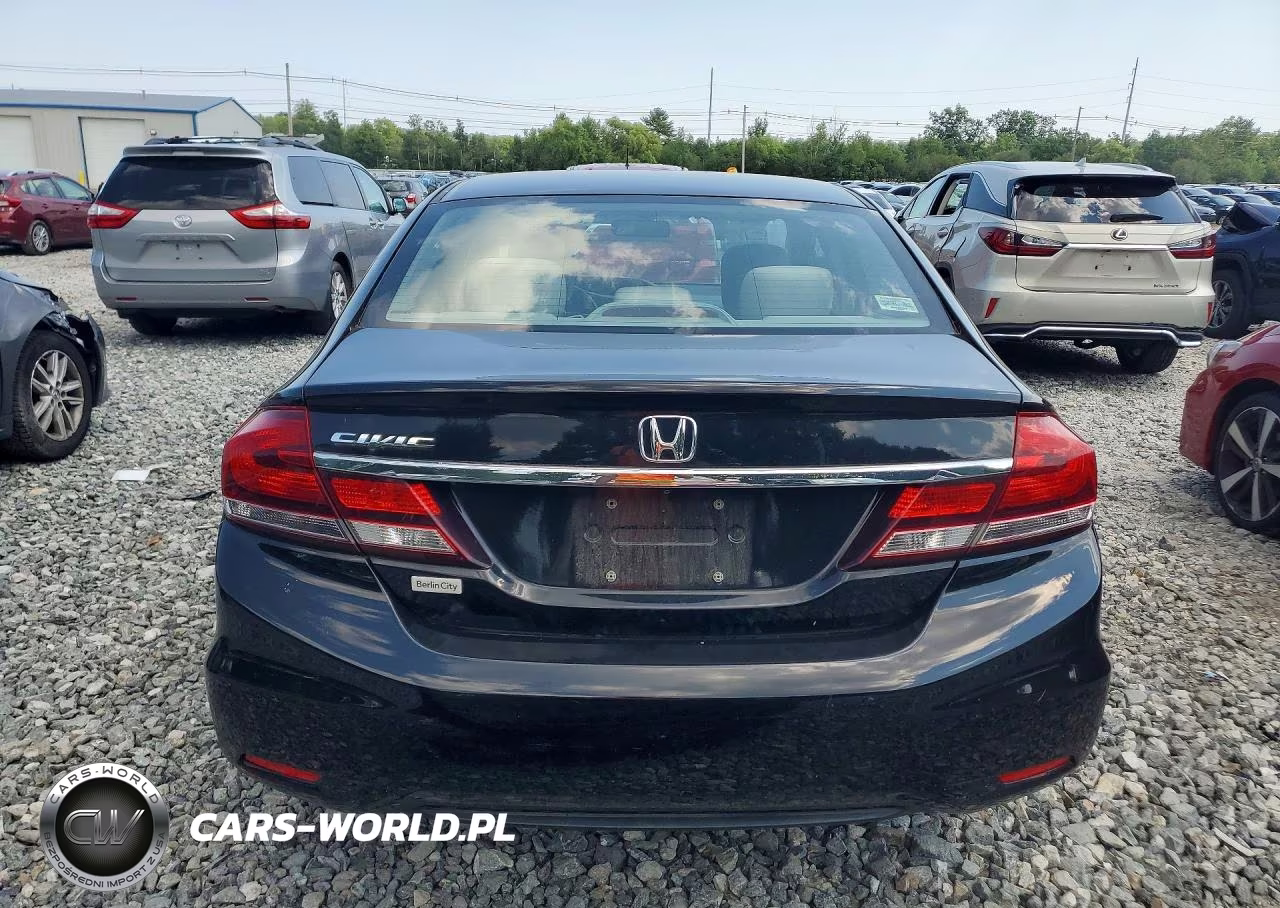 2013 Honda Civic Lx VIN:2HGFB2F56DH524727 - 6