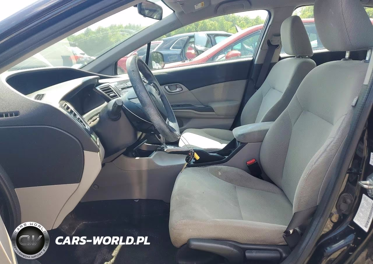 2013 Honda Civic Lx VIN:2HGFB2F56DH524727 - 7