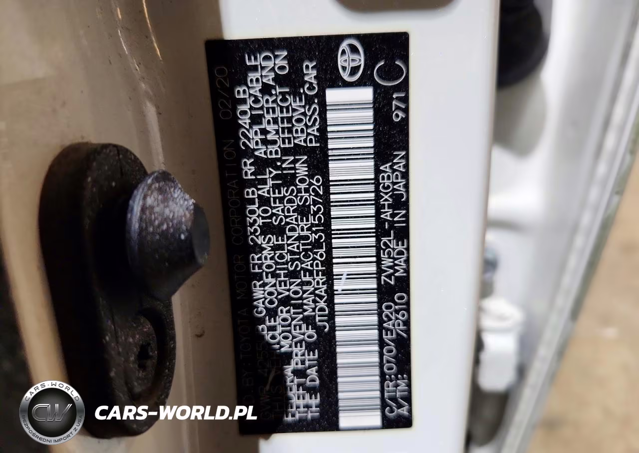 2020 Toyota Prius Prime Limited VIN:JTDKARFP6L3153726 - 12