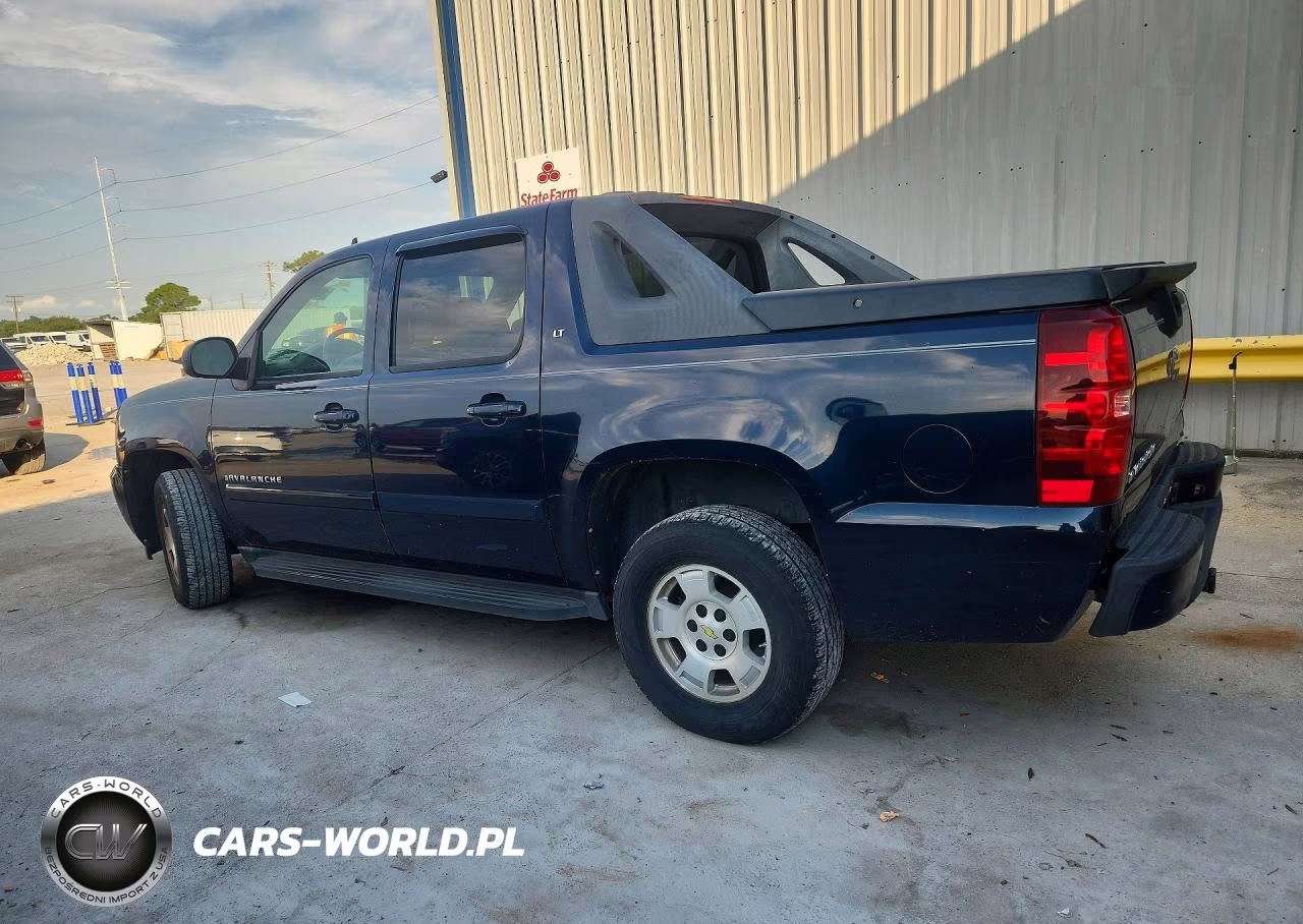 2007 Chevrolet Avalanche C1500 VIN:3GNEC12097G317188 - 2