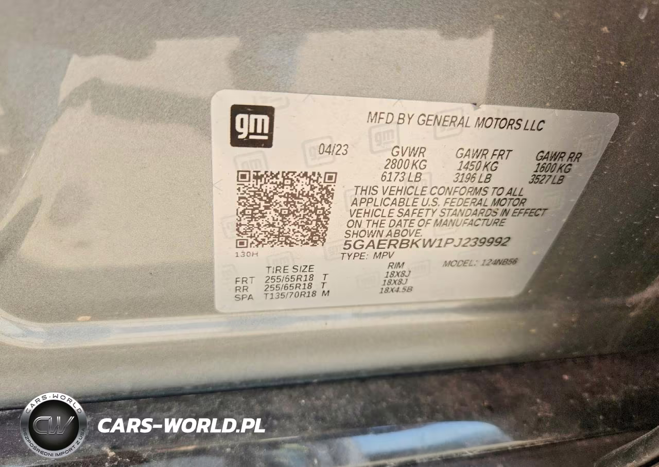 2023 BUICK ENCLAVE ESSENCE FWD VIN:5GAERBKW1PJ239992 - 14