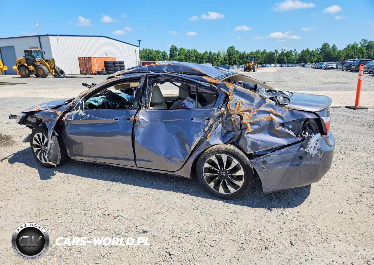 2014 Honda Accord Touring Hybrid VIN:1HGCR6F74EA006848 - 2