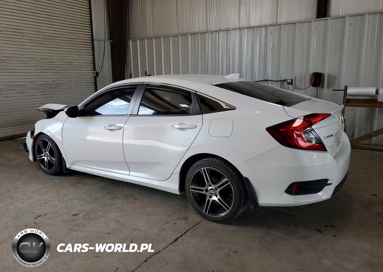 2018 Honda Civic Ex VIN:JHMFC1F38JX024871 - 2