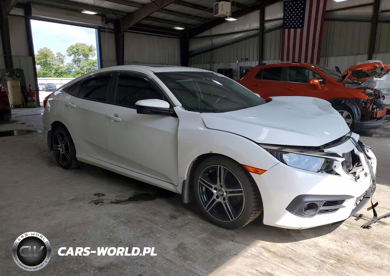2018 Honda Civic Ex VIN:JHMFC1F38JX024871 - 4