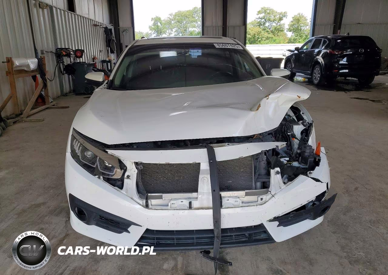 2018 Honda Civic Ex VIN:JHMFC1F38JX024871 - 5
