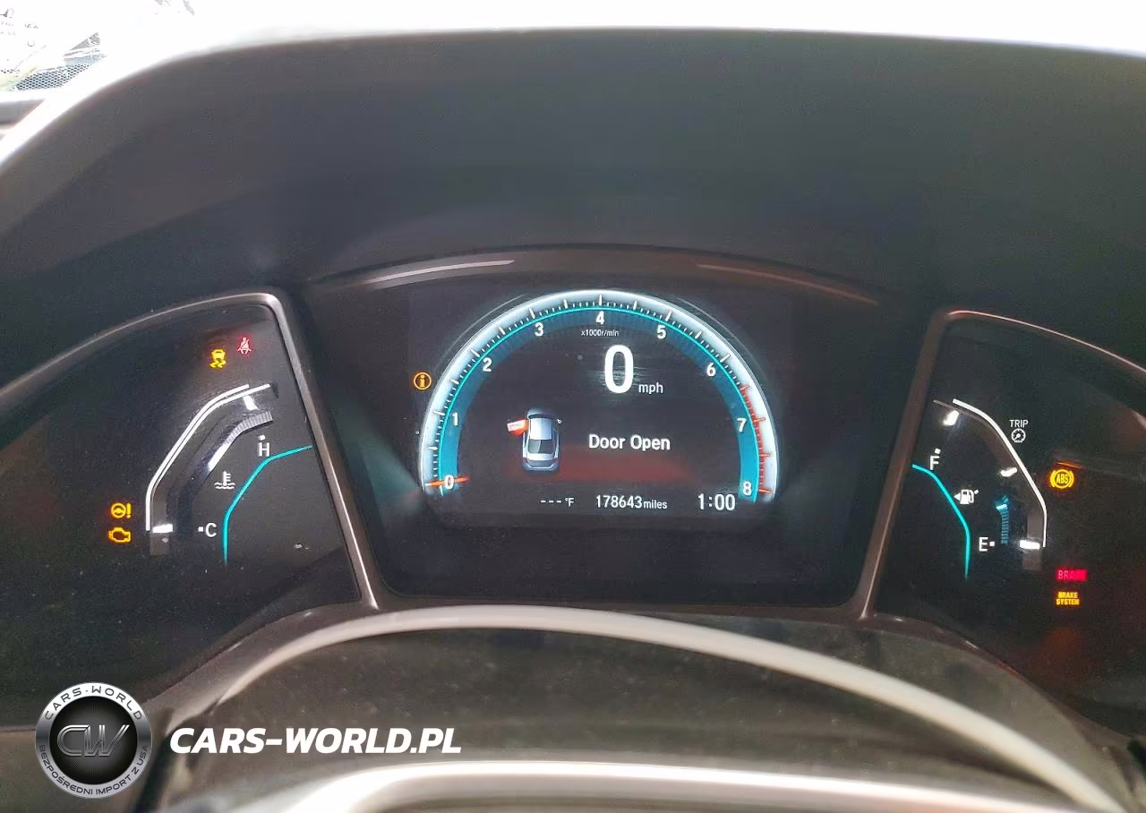 2018 Honda Civic Ex VIN:JHMFC1F38JX024871 - 9