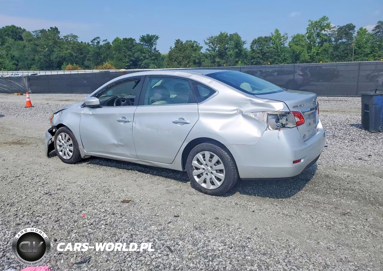 2013 Nissan Sentra S VIN:3N1AB7AP7DL789858 - 2