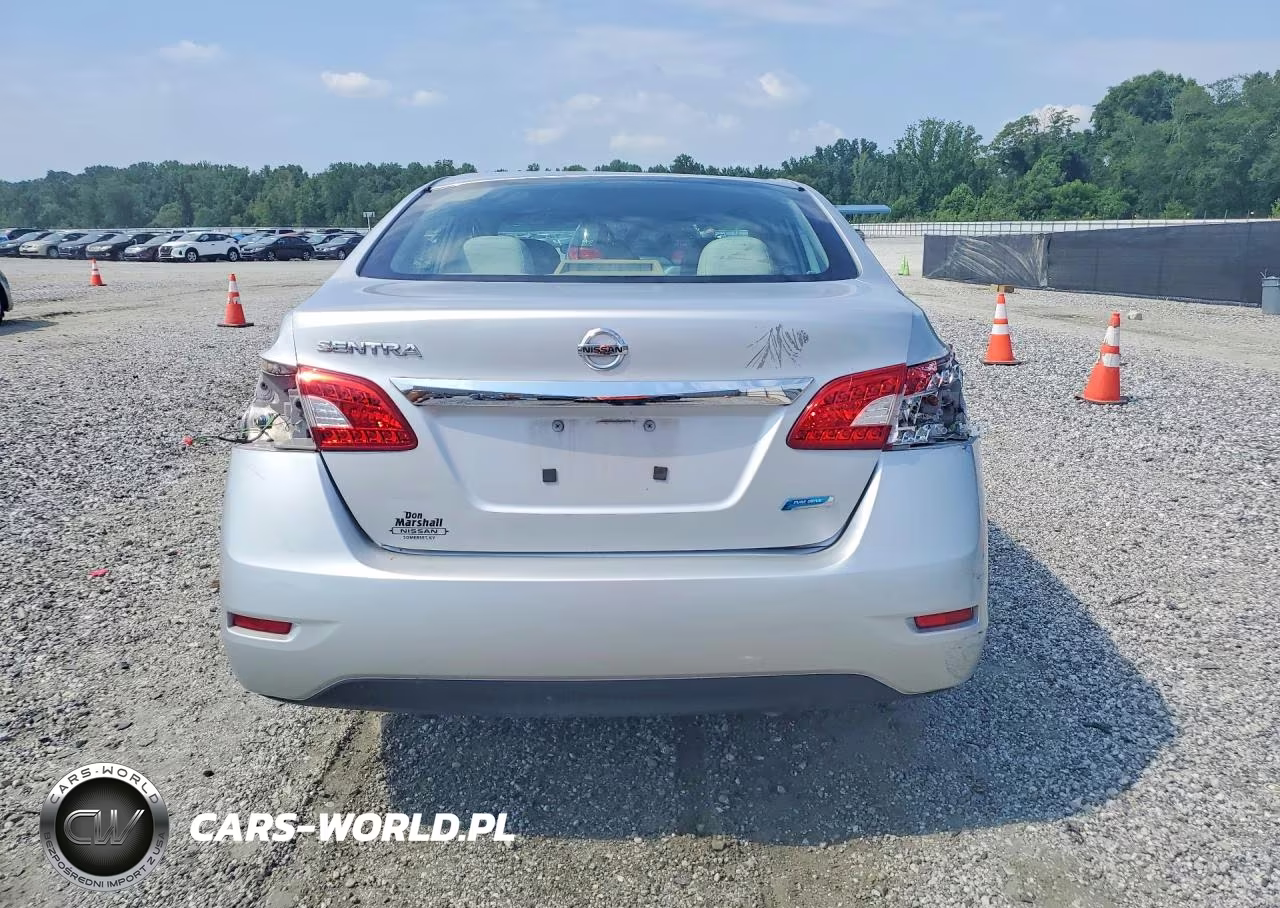 2013 Nissan Sentra S VIN:3N1AB7AP7DL789858 - 6