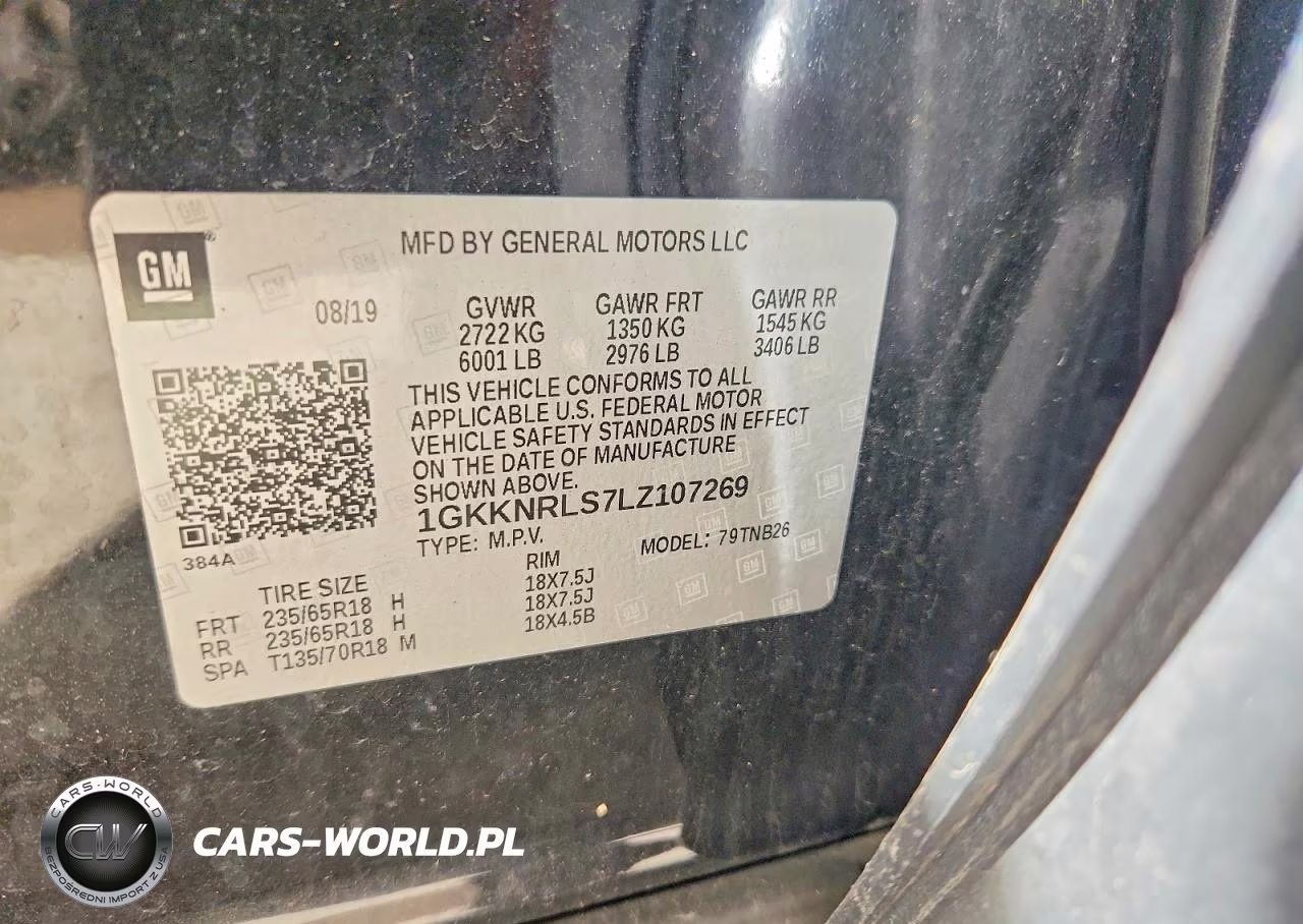 2020 GMC Acadia Sle VIN:1GKKNRLS7LZ107269 - 13