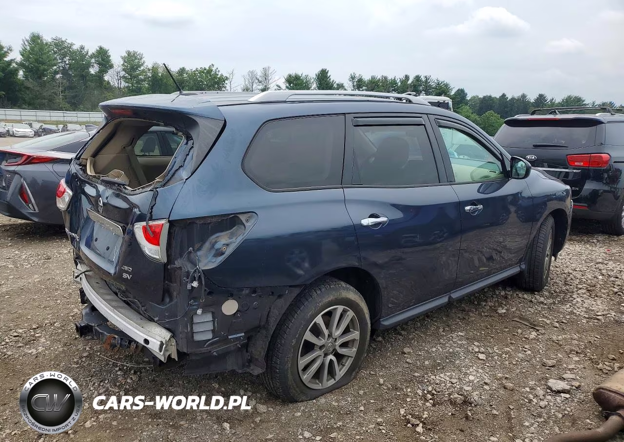 2016 Nissan Pathfinder Sv VIN:5N1AR2MM9GC621356 - 3