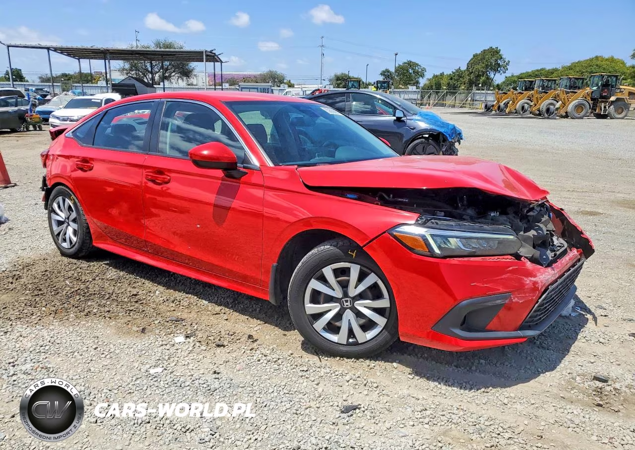 2022 Honda Civic Lx VIN:2HGFE2F21NH559576 - 4