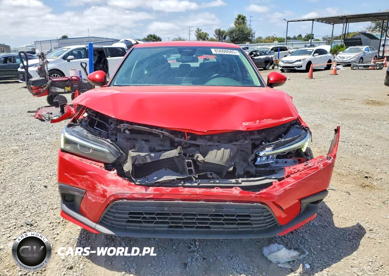 2022 Honda Civic Lx VIN:2HGFE2F21NH559576 - 5