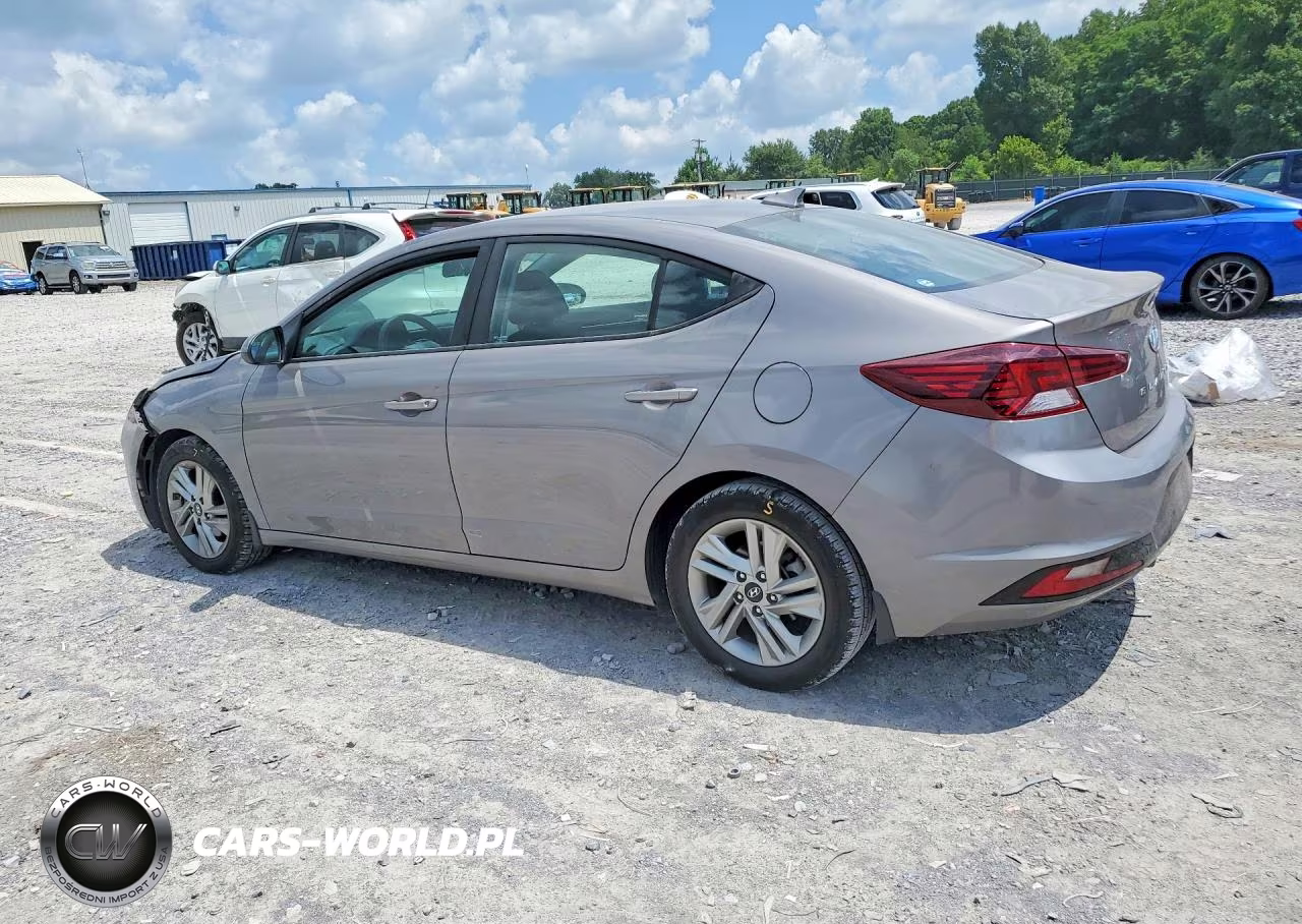 2020 Hyundai Elantra Sel VIN:KMHD84LF1LU026570 - 2