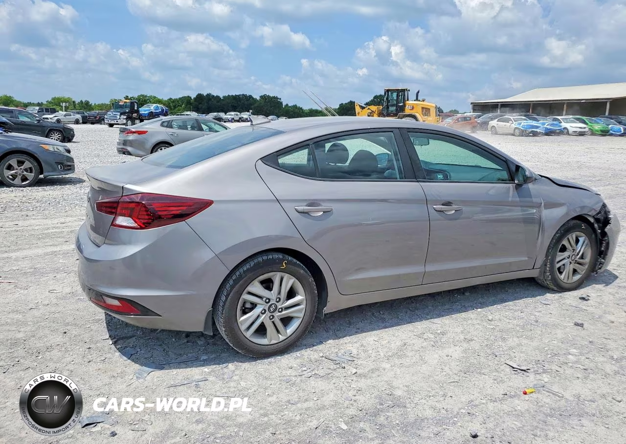 2020 Hyundai Elantra Sel VIN:KMHD84LF1LU026570 - 3