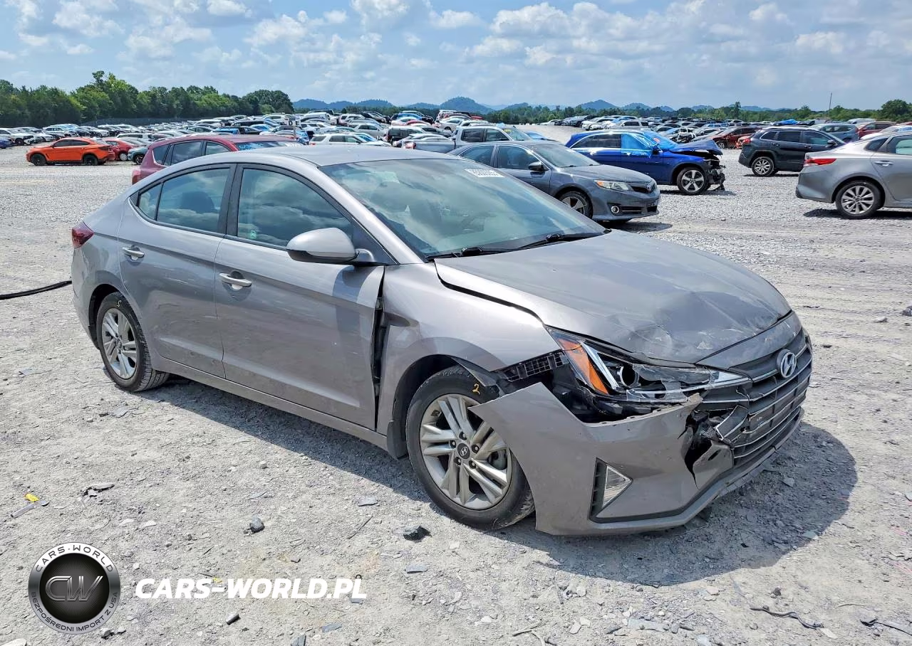 2020 Hyundai Elantra Sel VIN:KMHD84LF1LU026570 - 4