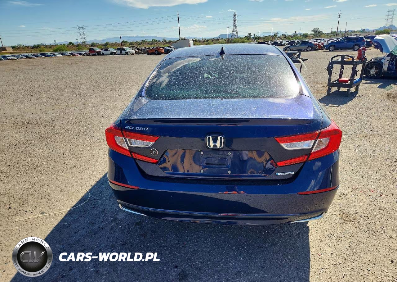 2020 Honda Accord Hybrid Ex VIN:1HGCV3F41LA009025 - 6