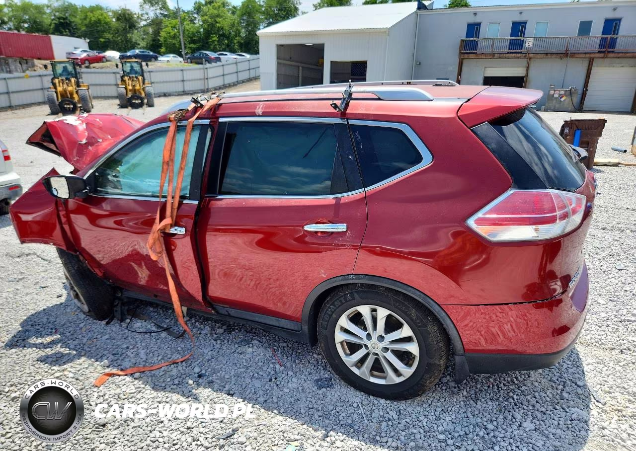 2016 Nissan Rogue Sv VIN:KNMAT2MT2GP618238 - 2