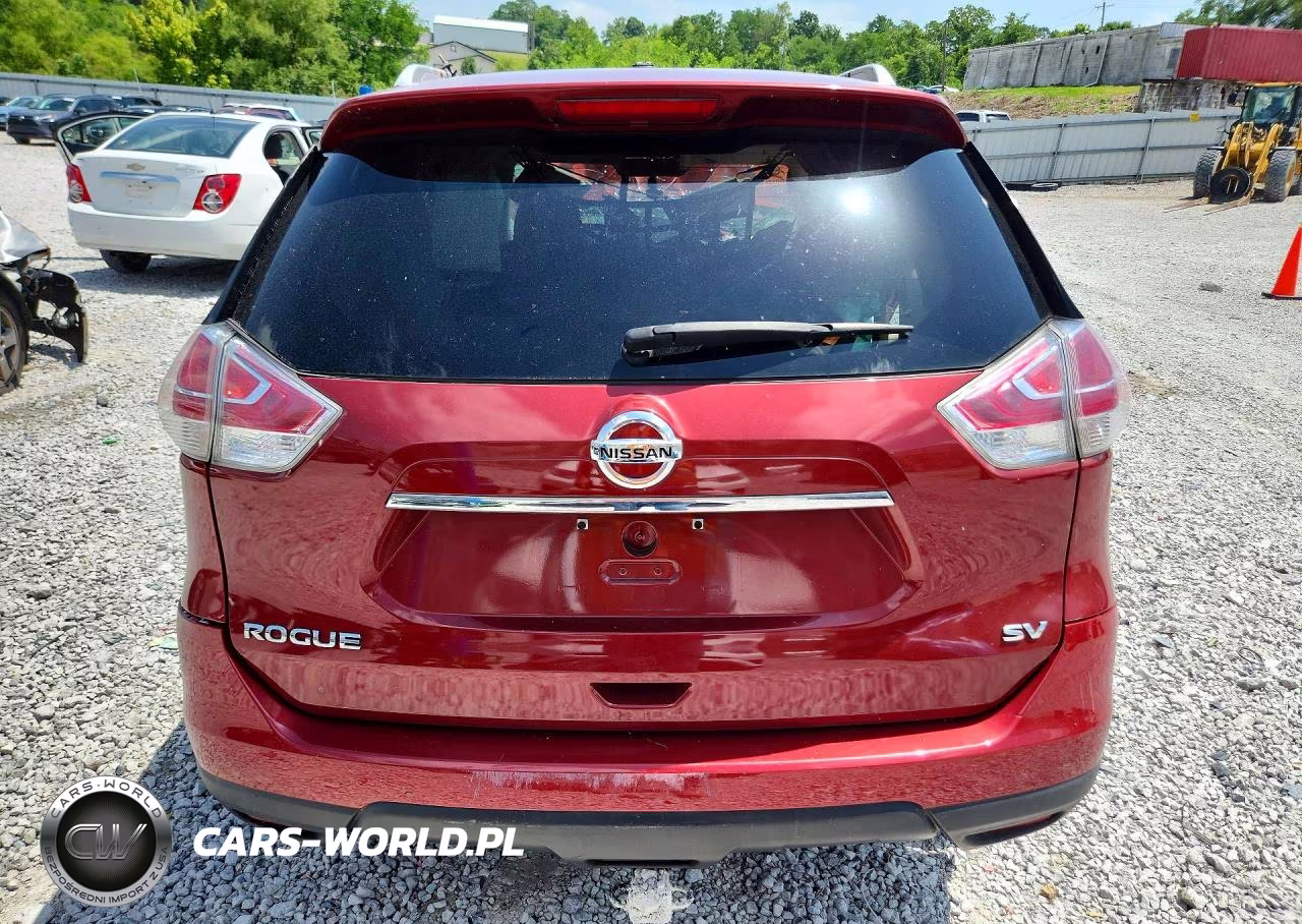 2016 Nissan Rogue Sv VIN:KNMAT2MT2GP618238 - 6