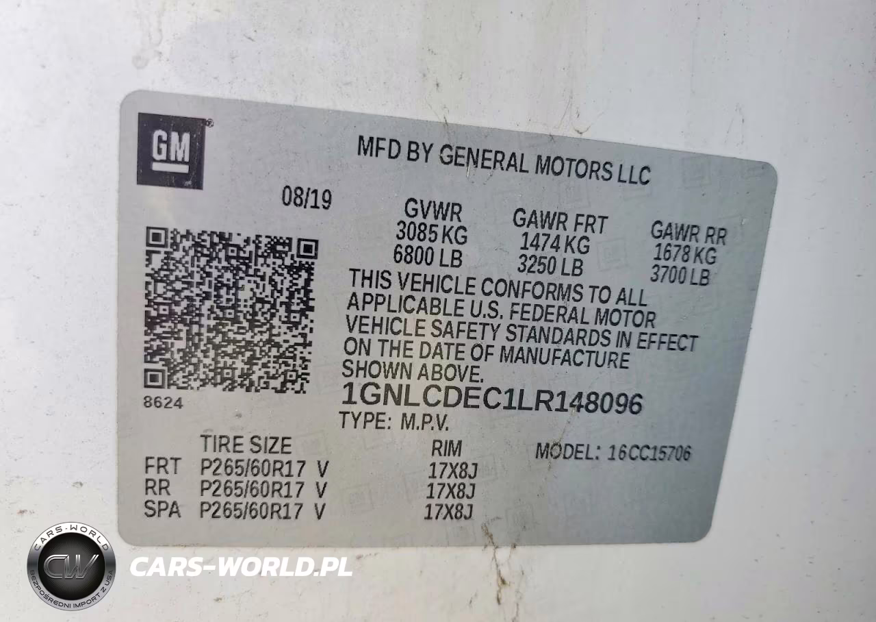 2020 Chevrolet Tahoe Police VIN:1GNLCDEC1LR148096 - 12