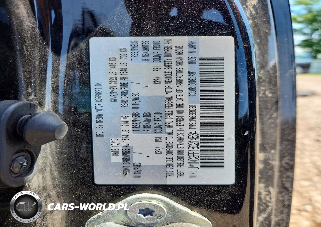 2011 Mazda Mx-5 Miata VIN:JM1NC2PF1B0214534 - 13