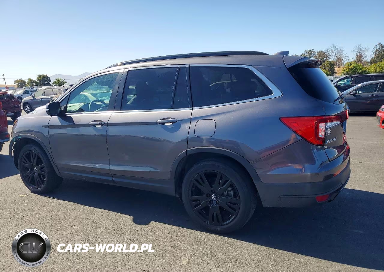 2022 Honda Pilot Se VIN:5FNYF5H22NB023650 - 2