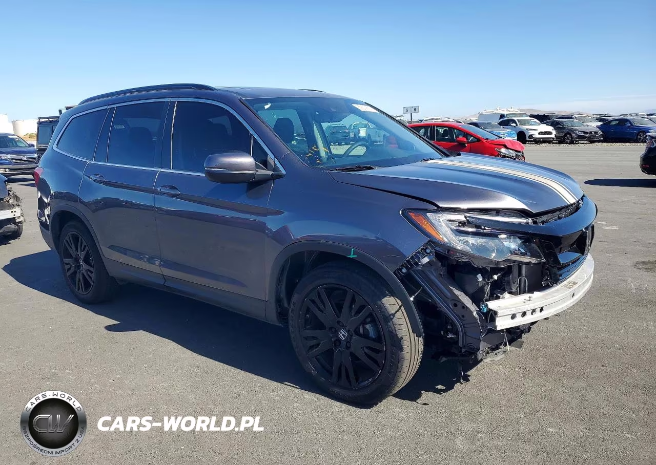 2022 Honda Pilot Se VIN:5FNYF5H22NB023650 - 4