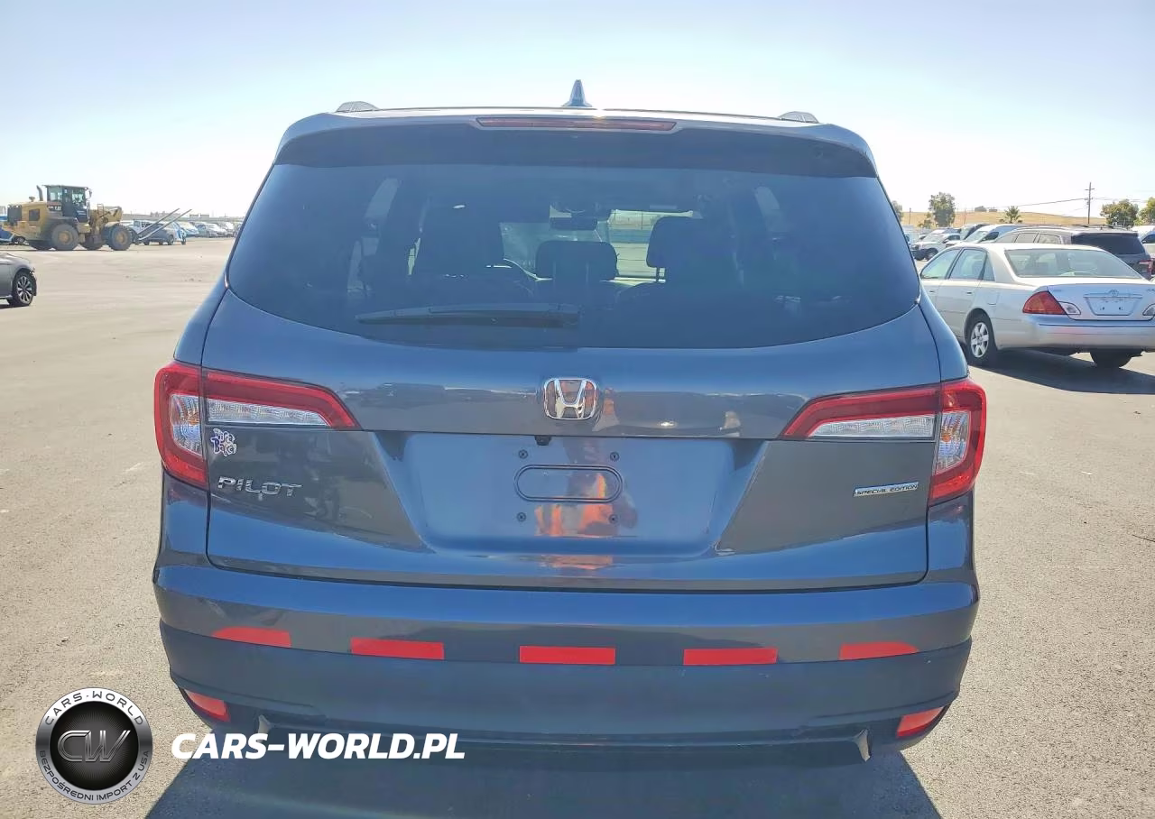 2022 Honda Pilot Se VIN:5FNYF5H22NB023650 - 6