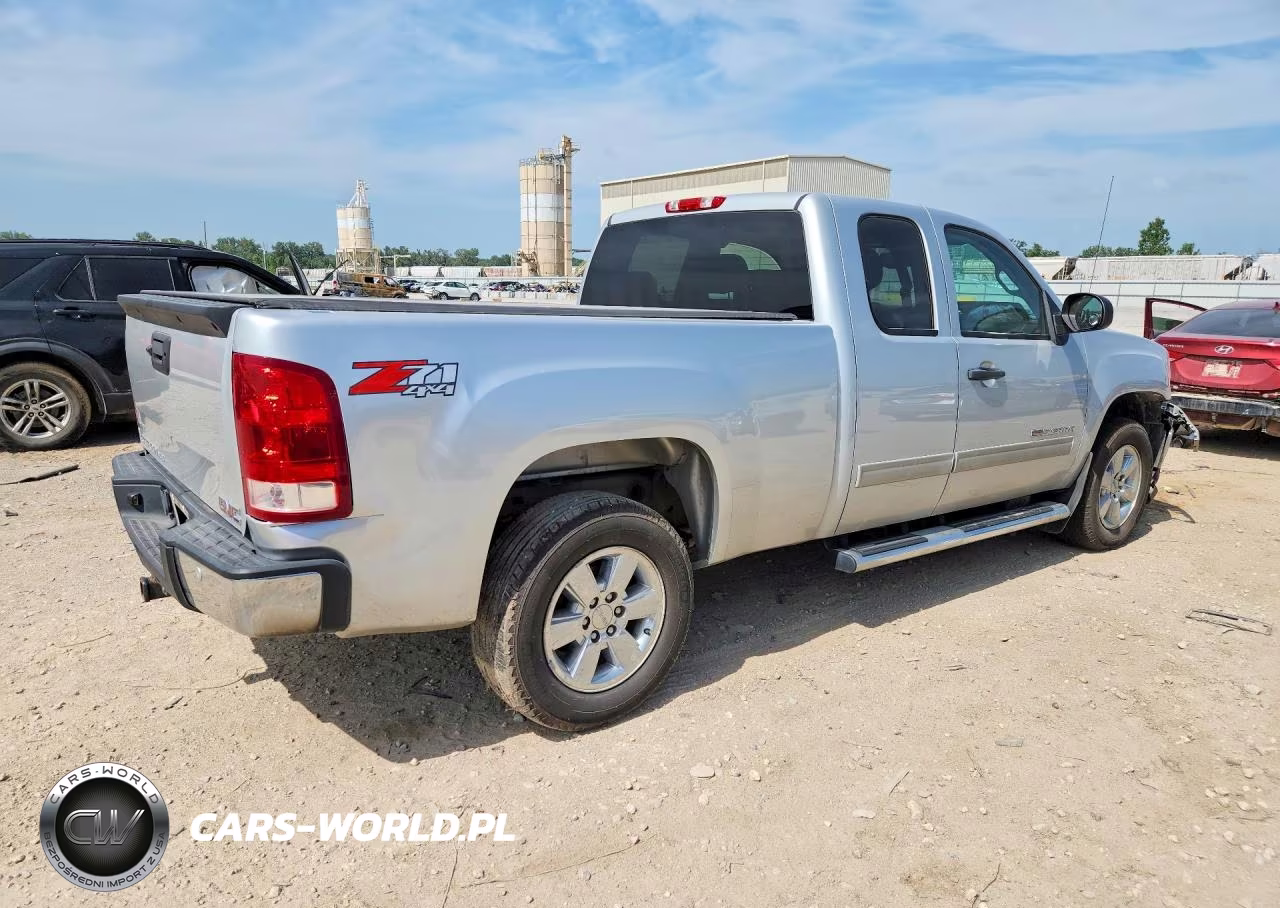 2012 GMC Sierra K1500 Sle VIN:1GTR2VE79CZ164531 - 3