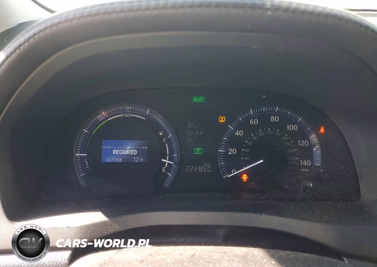 2010 Lexus Hs 250H VIN:JTHBB1BA0A2020784 - 9
