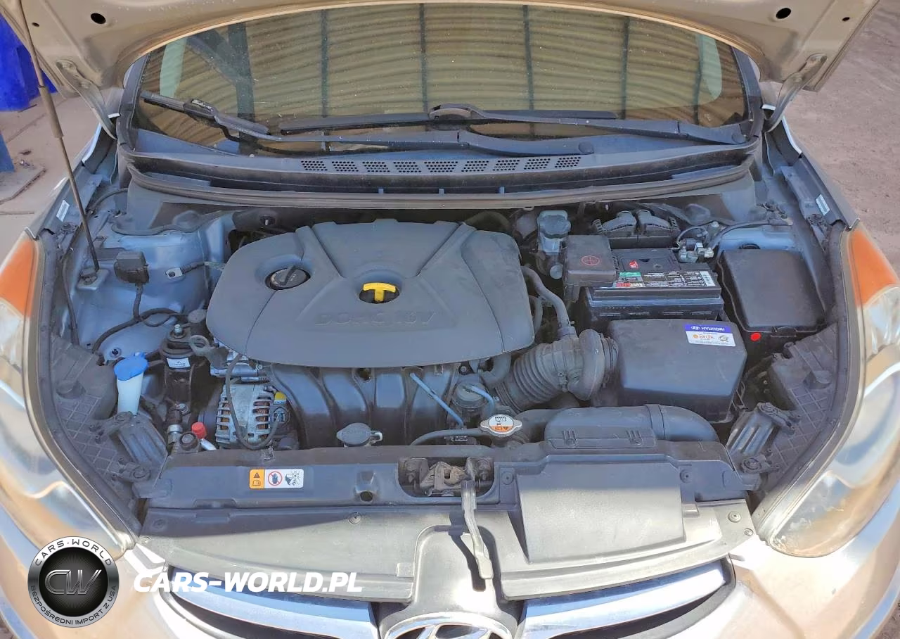 2013 Hyundai Elantra Gls VIN:KMHDH4AE5DU891425 - 11