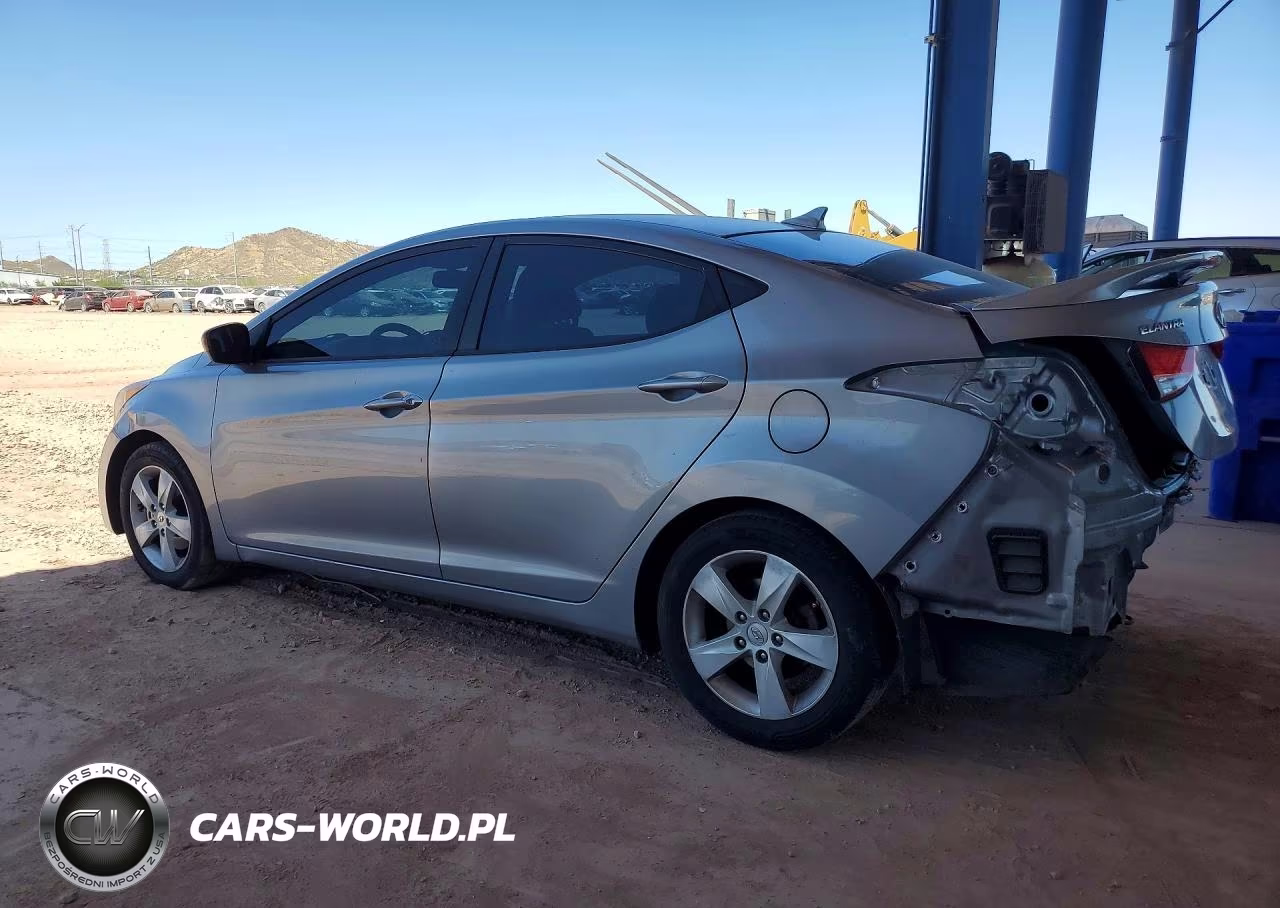 2013 Hyundai Elantra Gls VIN:KMHDH4AE5DU891425 - 2