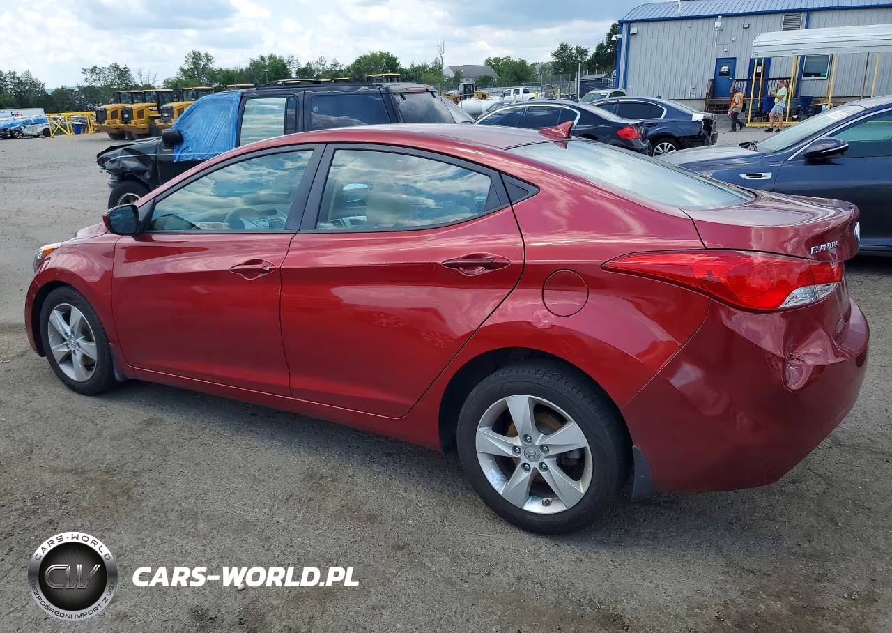 2013 Hyundai Elantra Gls VIN:5NPDH4AEXDH247756 - 2