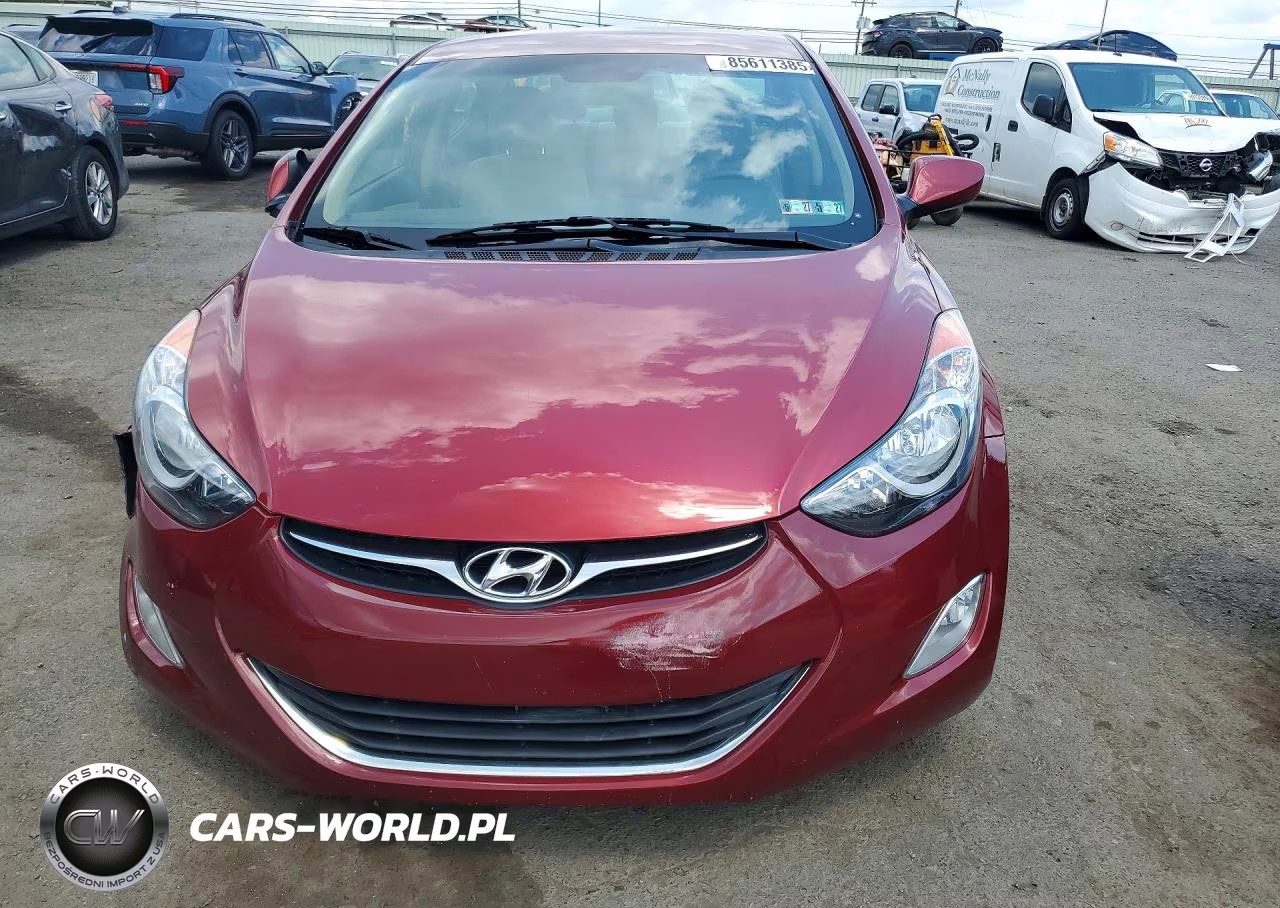 2013 Hyundai Elantra Gls VIN:5NPDH4AEXDH247756 - 5