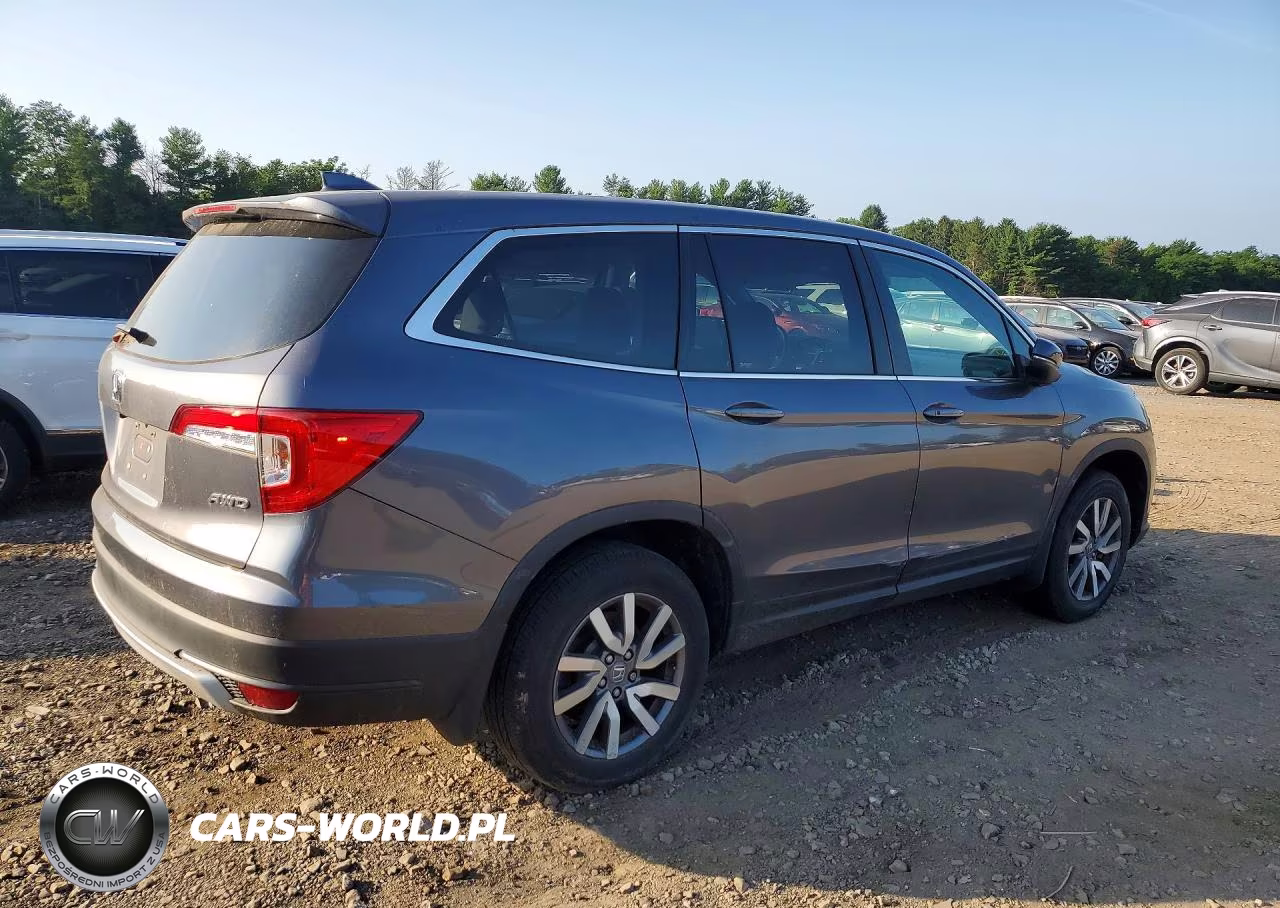 2022 Honda Pilot Exl VIN:5FNYF6H5XNB003517 - 3