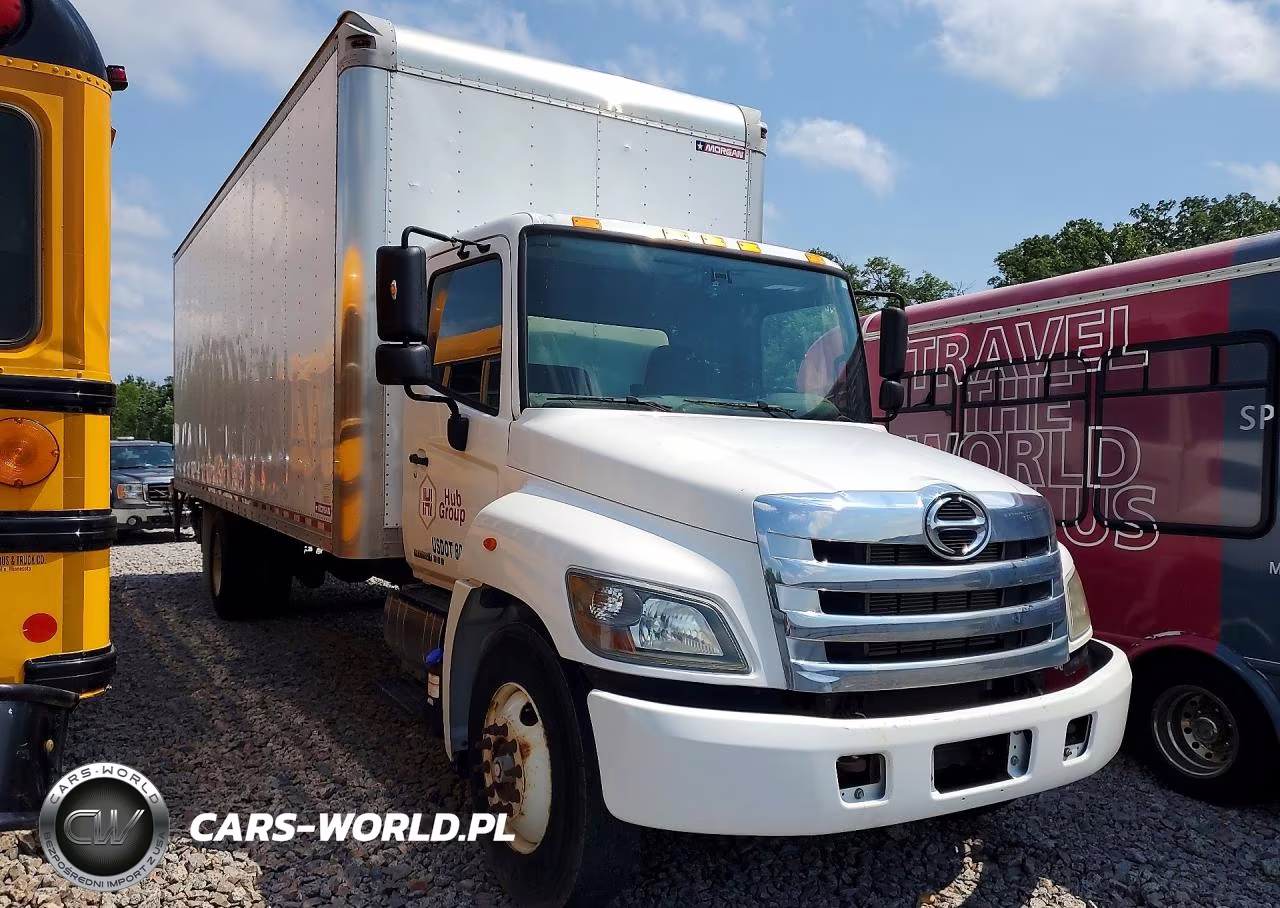 2017 Hino 258-268 - Semi Truck VIN:5PVNJ8JV8H4S65622 - 4