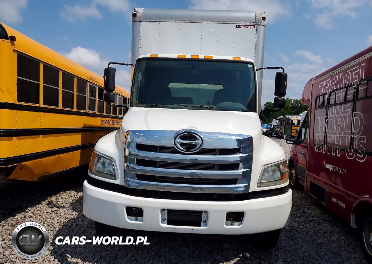 2017 Hino 258-268 - Semi Truck VIN:5PVNJ8JV8H4S65622 - 5