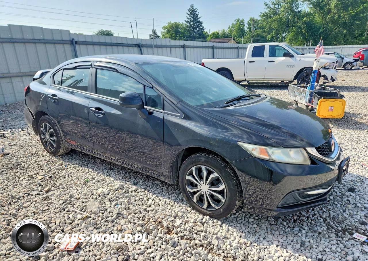 2013 Honda Civic Lx VIN:19XFB2F51DE239783 - 4