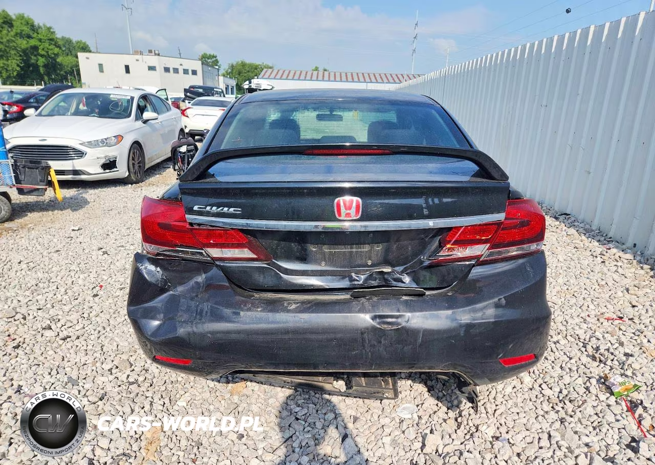 2013 Honda Civic Lx VIN:19XFB2F51DE239783 - 6
