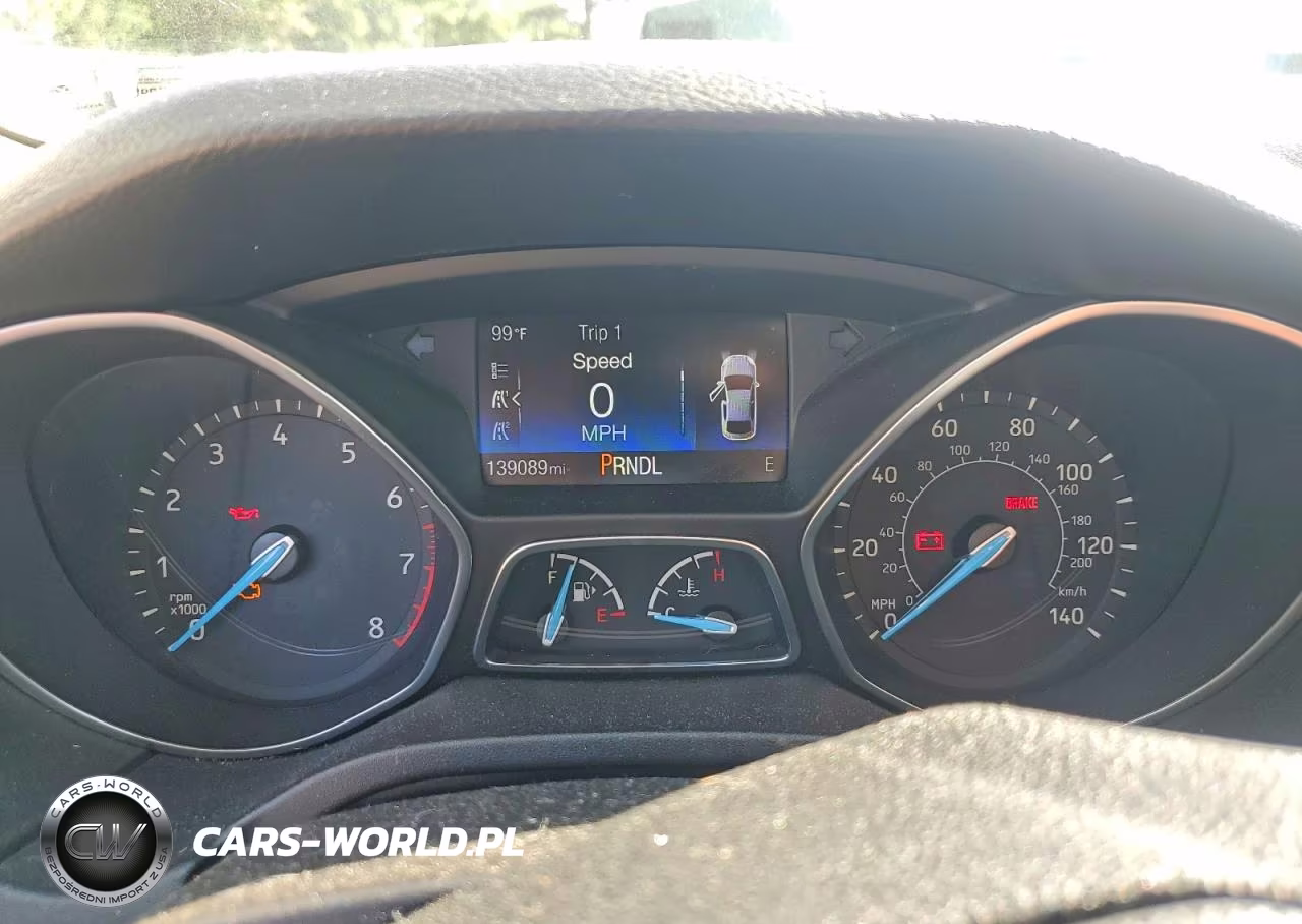 2017 Ford Focus Se VIN:1FADP3F29HL283831 - 9