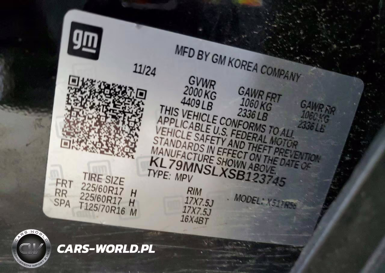 2025 Chevrolet Trailblazer Ls VIN:KL79MNSLXSB123745 - 14