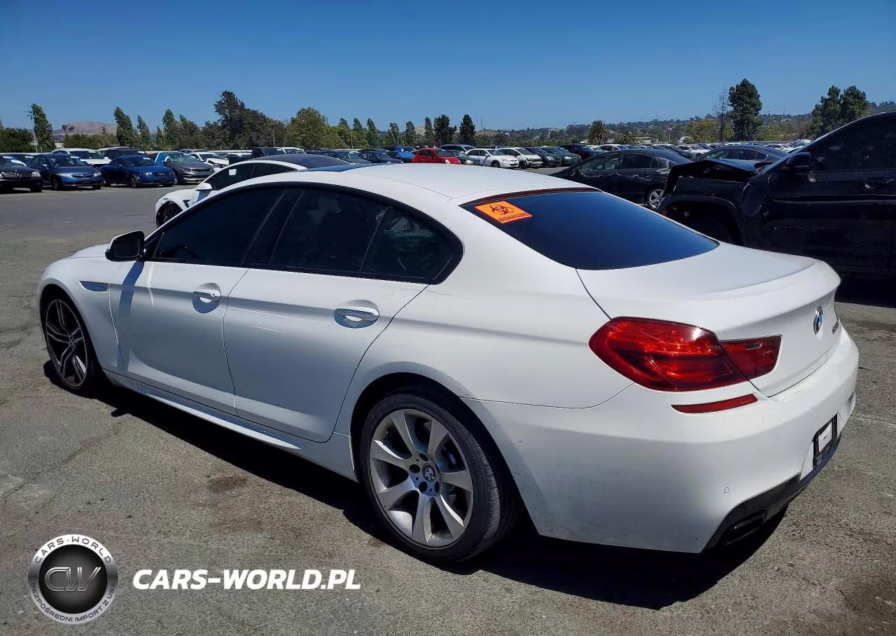 2018 BMW 650 I Gran Coupe VIN:WBA6D4C53JGA01018 - 2