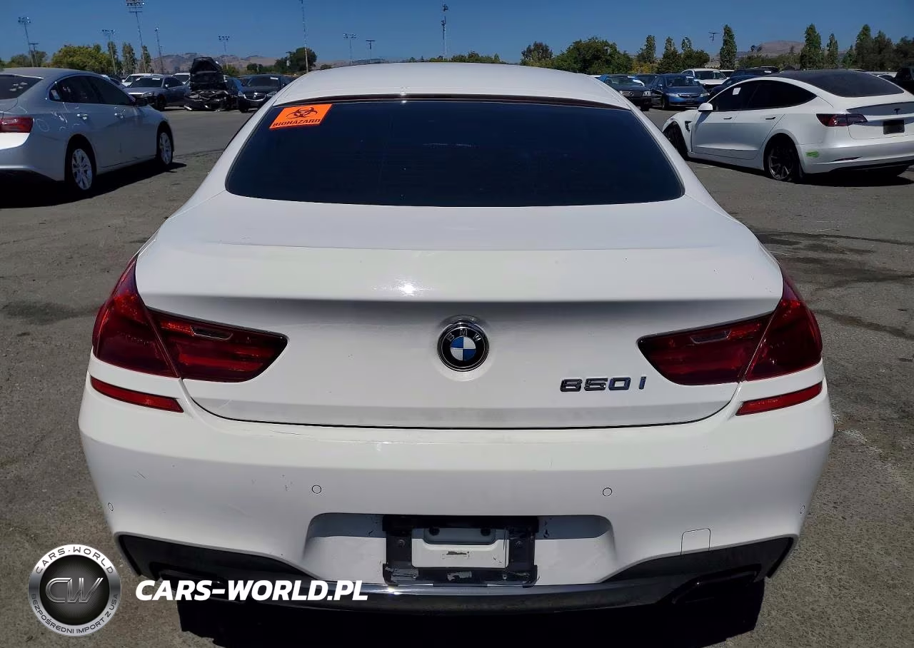 2018 BMW 650 I Gran Coupe VIN:WBA6D4C53JGA01018 - 6