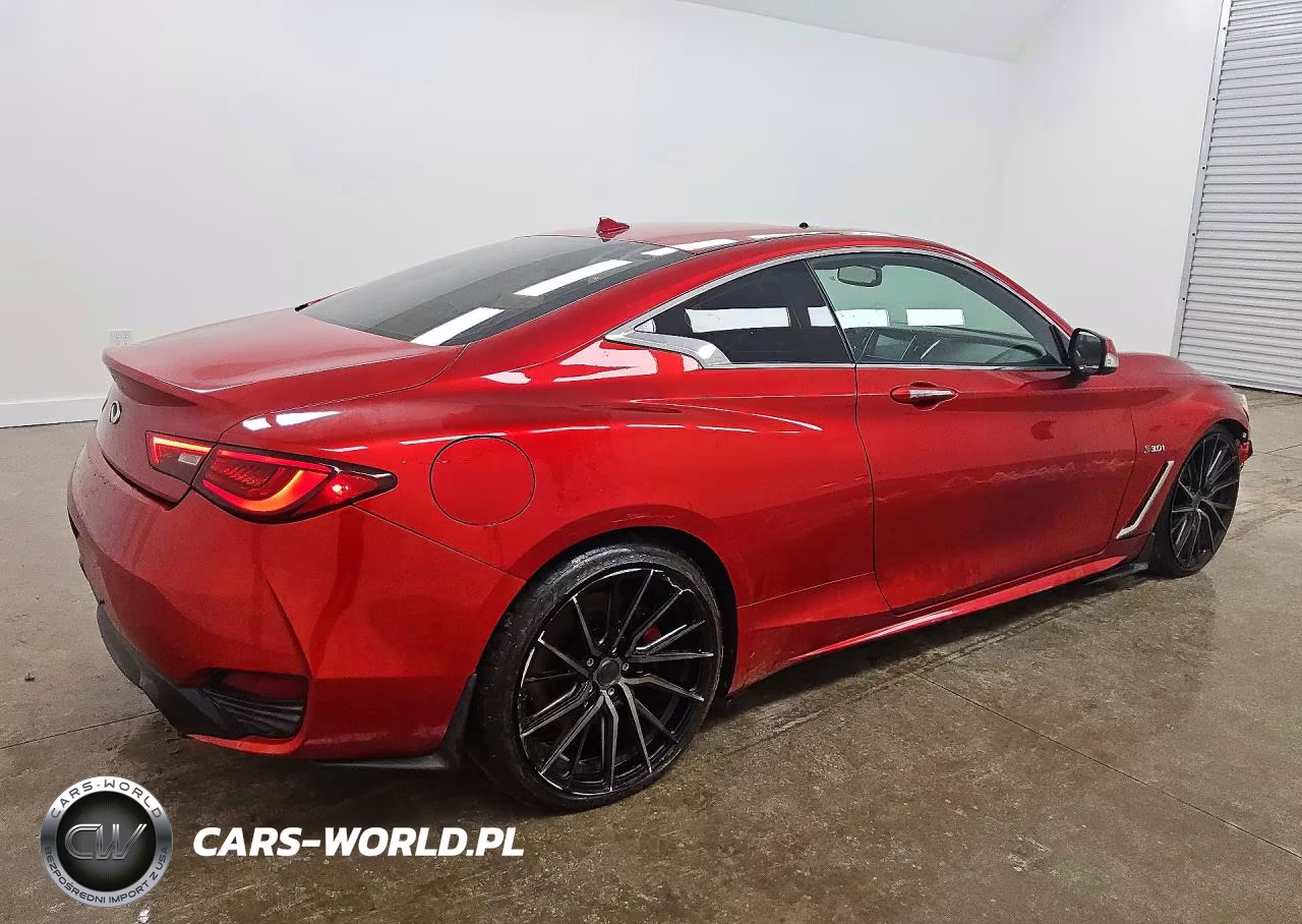 2017 Infiniti Q60 Red Sport 400 VIN:JN1FV7EK5HM610773 - 3