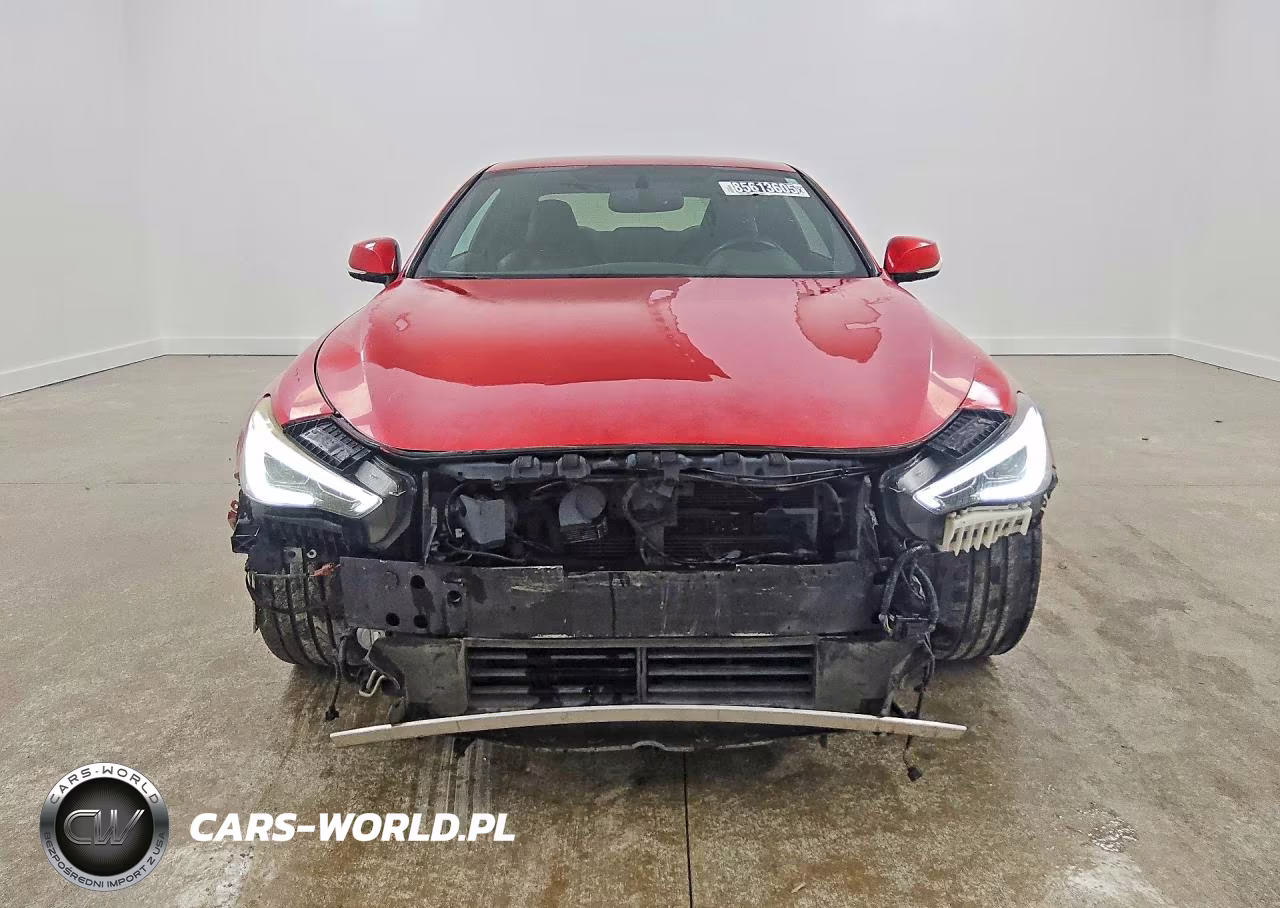 2017 Infiniti Q60 Red Sport 400 VIN:JN1FV7EK5HM610773 - 5