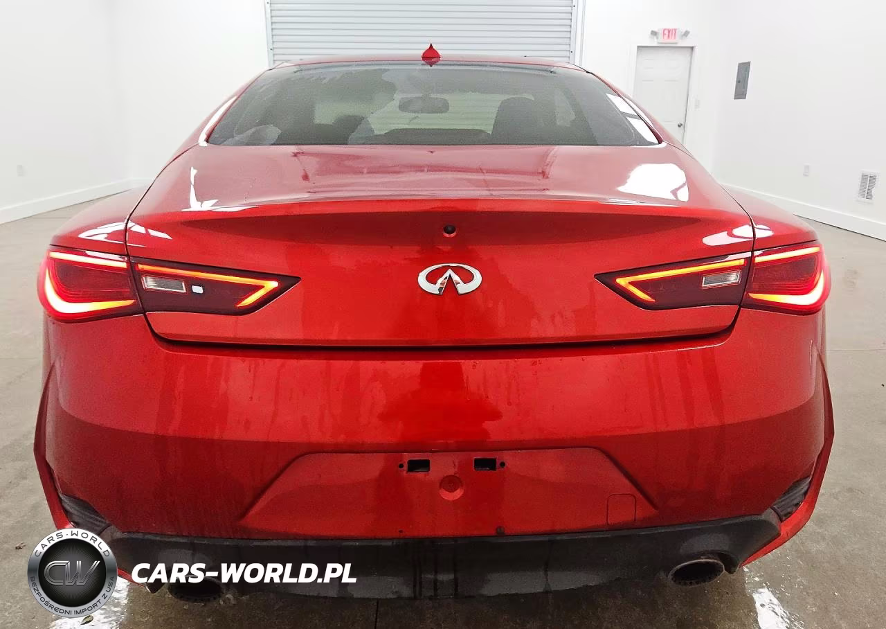 2017 Infiniti Q60 Red Sport 400 VIN:JN1FV7EK5HM610773 - 6